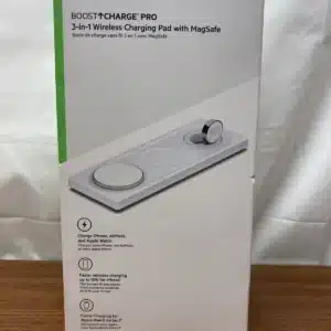 Belkin - BOOSTCHARGE PRO 3-in-1 Wireless Charging Pad with MagSafe (Real)