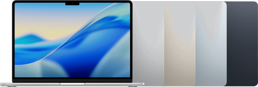 MacBook Air 13inch M5 — Apple catalog image. Available finish, condition and accessories may differ.
