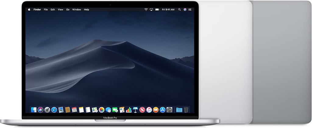 MacBook Pro 15inch 2018 — Apple catalog image. Available finish, condition and accessories may differ.