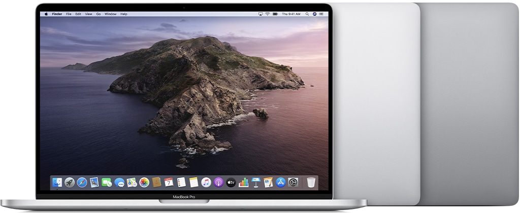 MacBook Pro (16-inch, 2019) — Apple catalog image. Available finish, condition and accessories may differ.