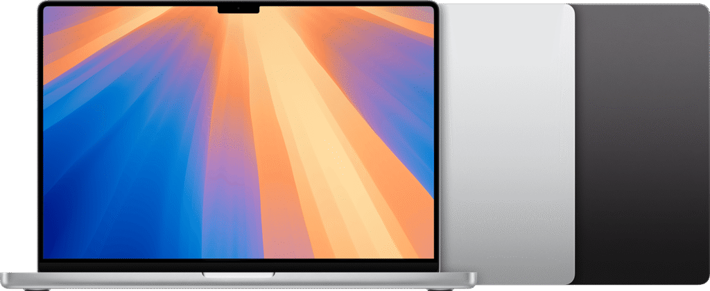 MacBook Pro (16-inch,M4 Pro/Max) — Apple catalog image. Available finish, condition and accessories may differ.