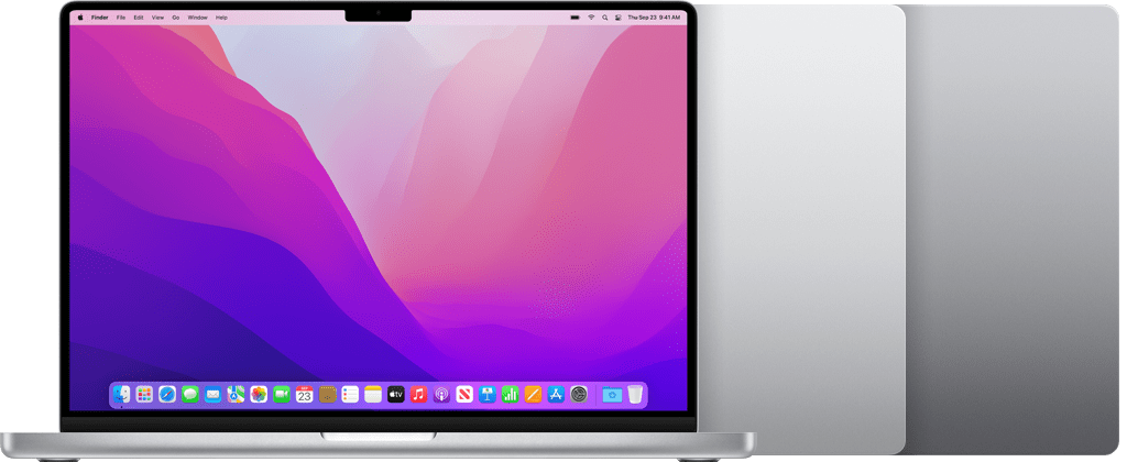 MacBook Pro M1 Pro 16inch — Apple catalog image. Available finish, condition and accessories may differ.