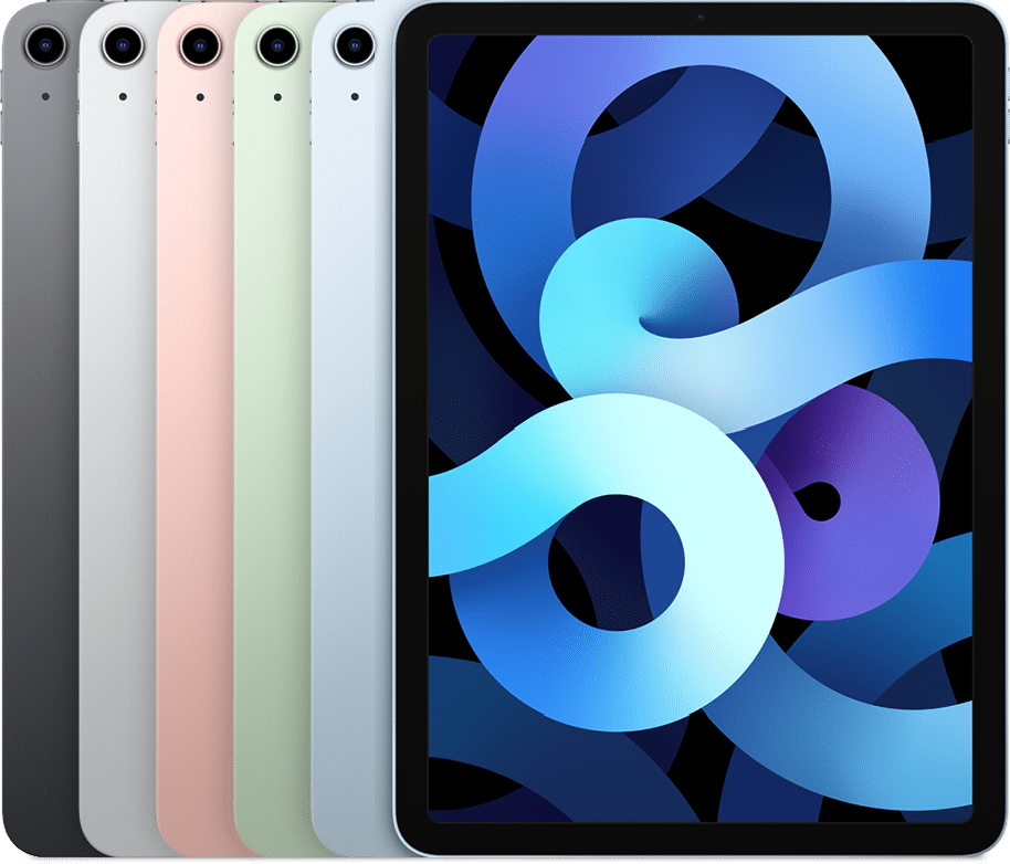 iPad Air 4th Gen — Apple catalog image. Available finish, condition and accessories may differ.