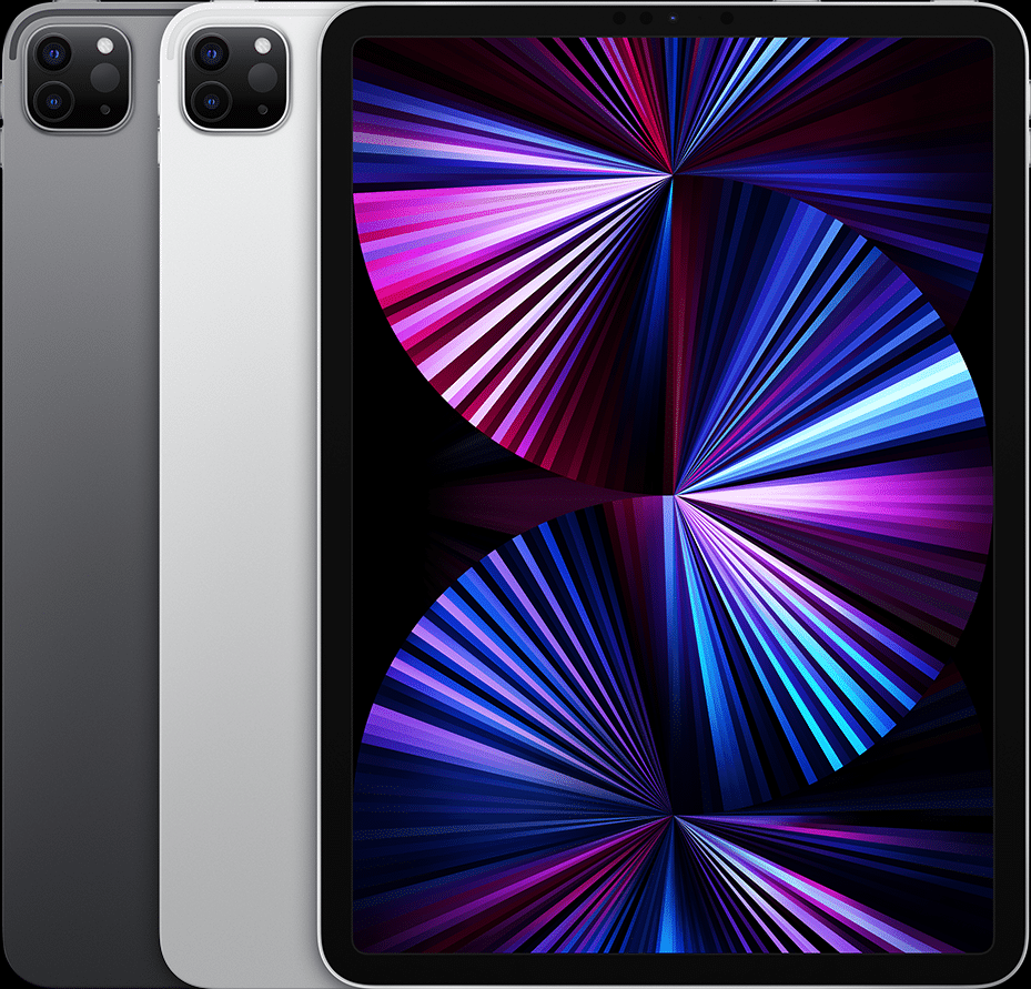 iPad Pro 11 inch M1 — Apple catalog image. Available finish, condition and accessories may differ.