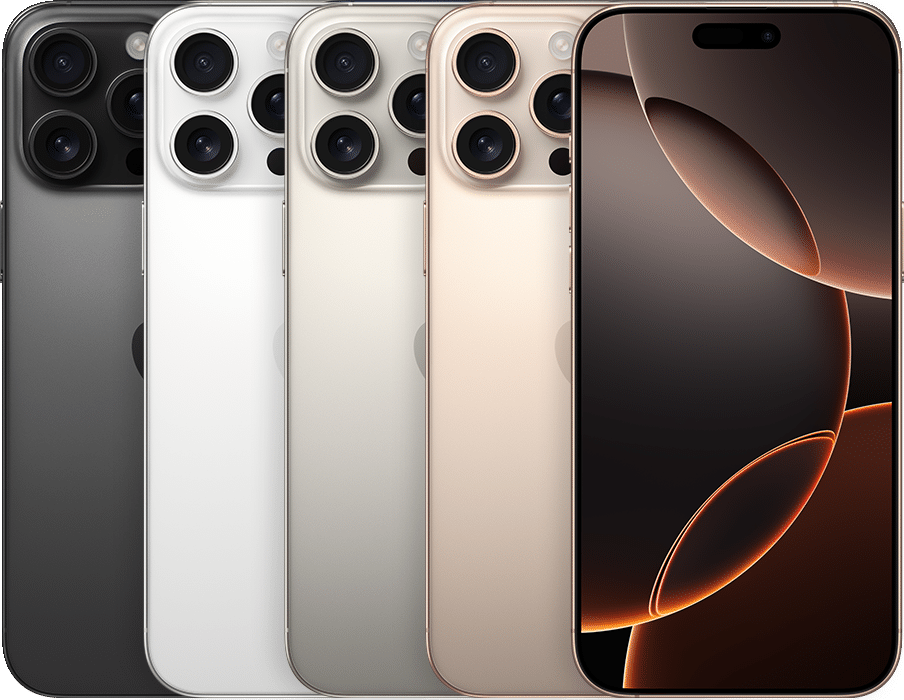 iPhone 16 Pro Max model-family product image; color and condition may differ
