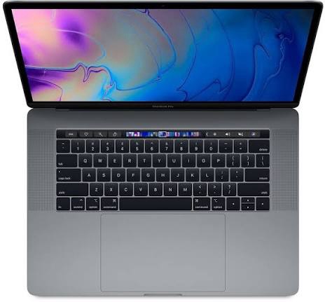 MacBook Pro 15inch 2018 — Photo provided by Electronics House for this product group. Check the selected device condition.